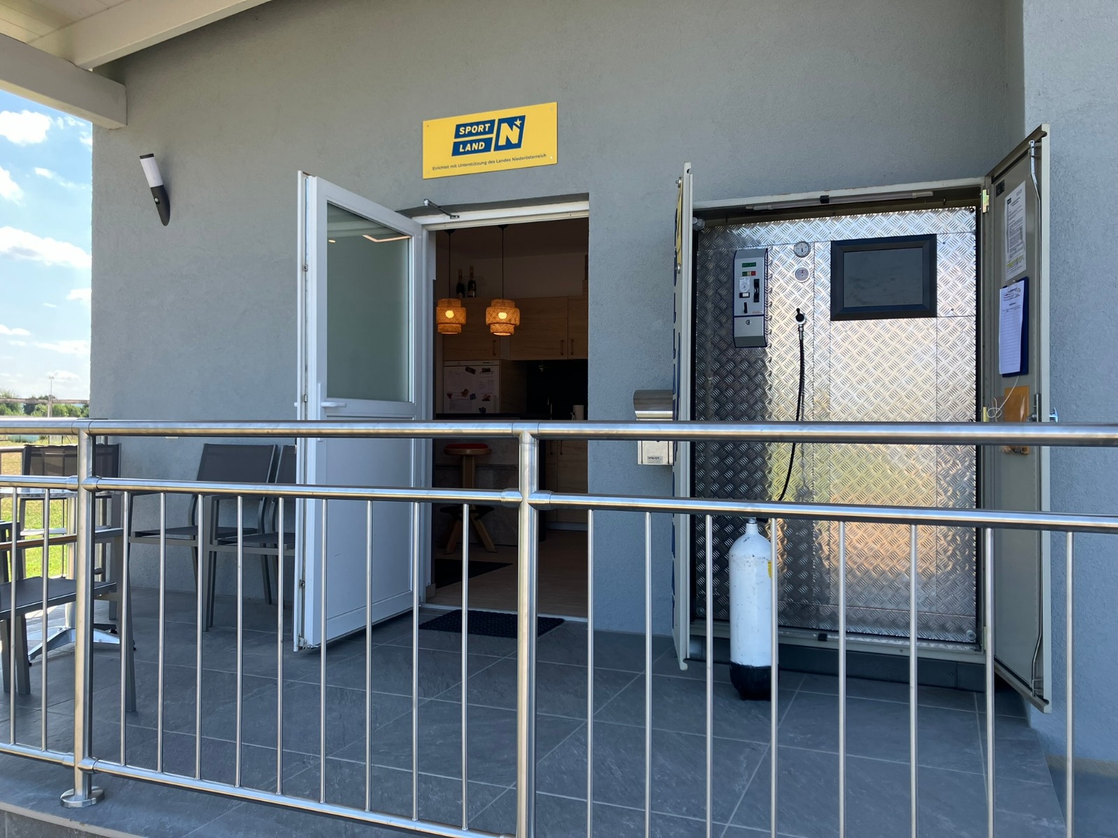 Luftfüllung und Luftfüllstation